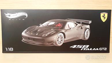 Ferrari 458 Italia GT2 scala 1/18 Hot Whels Elite