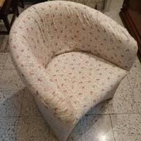 Poltrona per stanza da letto sfoderabile