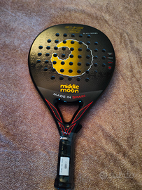 Racchetta Padel Middle Moon Eclipse 7 carbon Gold