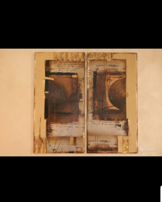 Tavole in legno decorate