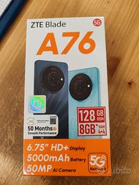 smartphone ZTE BLADE A76 8GB RAM nuovo 