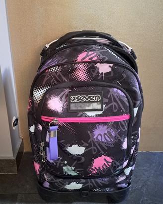 Zaino seven con rotelle