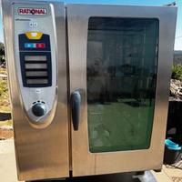 Forno rational combinato gas 10 teglie