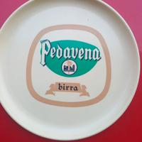 Vassoio vintage Birra Pedavena Cm 28 