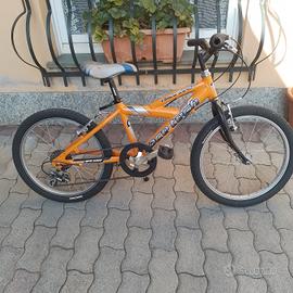 Bici bambino 20" Race Tech 6 marce pronta all'uso 