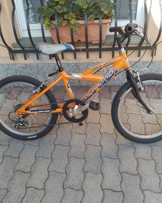 Bici bambino 20" Race Tech 6 marce pronta all'uso 