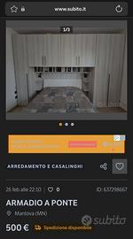 camera matrimoniale a ponte