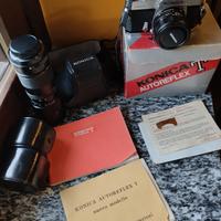 Konica Autoreflex T, Hexanon 57mm 1.4 e altro