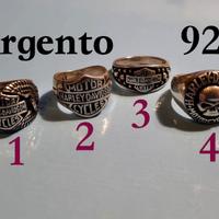 POKER Harley Davidson - Ring 925 - argento -