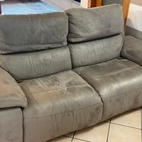 Divano 2 posti con movimento relax