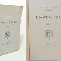 IL NOVE GENNAJO : ODE - ANTONIO GALATEO 1878