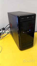 PC miditower, CPU Intel Pentium G3430, ram 4 Gbyte