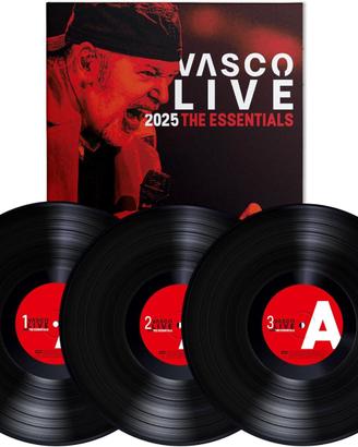 VASCO LIVE 2025 – THE ESSENTIALS 3LP Box Set Numer