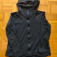 Nike Jacket Womens Large Black Long Sleeve Hooded
