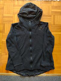 Nike Jacket Womens Large Black Long Sleeve Hooded