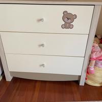 Fasciatoio con armadio