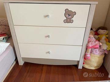 Fasciatoio con armadio