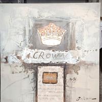 dipinto su tela da artista contemporaneo