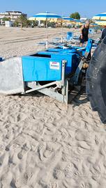 puliscispiaggia usato da trattore 