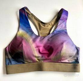 Reggiseno sportivo colorato, xs, jogging/palestra