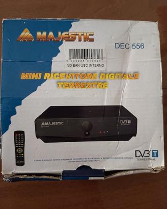 Decoder digitale terrestre Majestic DEC 556