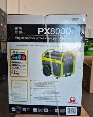 PRAMAC PX8000 MONOFASE/TRIFASE