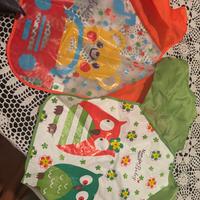 : 2 grembiulini impermeabili pappa– con
