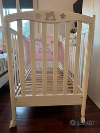 Lettino Pali neonata/o bianca