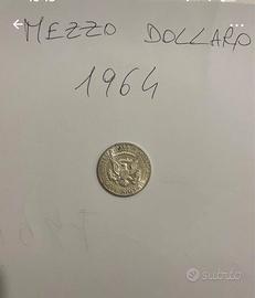 1/2 dollaro del 1964 - Argento 900