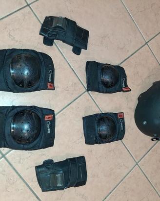 Kit sicurezza bambino per rollerblade