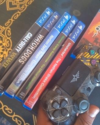 Playstation 4 con giochi 