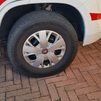 cerchi in ferro Ducato 16 pollici e 4 copricerchi