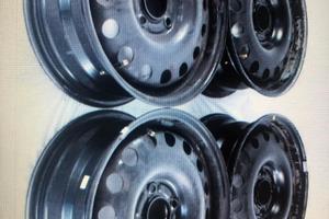 4 CERCHI IN FERRO MIS.  15-     4 FORI