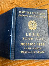 Moneta celebrativa campionato mondiale di c. 1986
