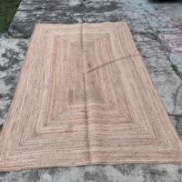 HAMID - Alhambra Jute Rug, Natural 200х400cm