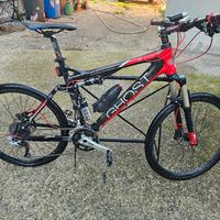 mountain bike Ghost wordlcup  tutta in carbobio 