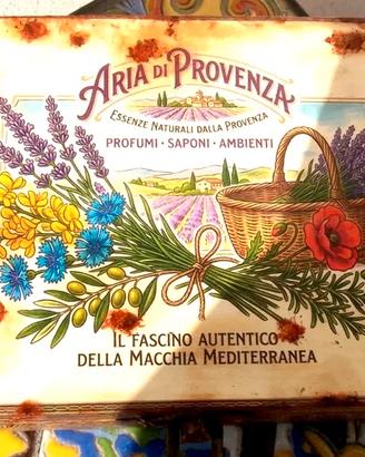 aria di provenza scatoletta decoro mobile camera