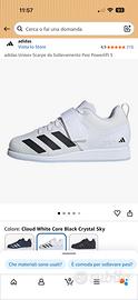 Scarpe da sollevamento pesi adidas Powerlift 5