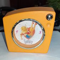  Orologio Con Sveglia Fiorucci Anni 80 Pubblicità 