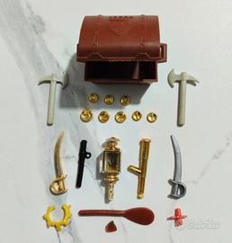 1978 cassa Playmobil vintage tesoro pirati baule