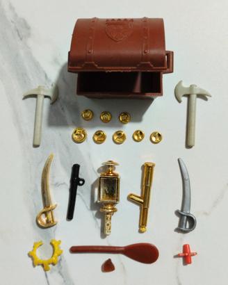 1978 cassa Playmobil vintage tesoro pirati baule