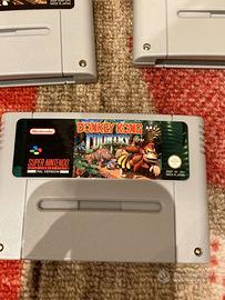 SNES Super Nintendo Donkey Kong