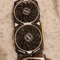 scheda video MSI Radeon RX 570 ARMOR 8G OC – Sched