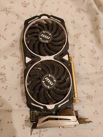 scheda video MSI Radeon RX 570 ARMOR 8G OC – Sched