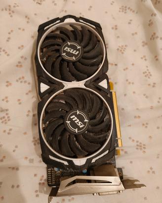 scheda video MSI Radeon RX 570 ARMOR 8G OC – Sched