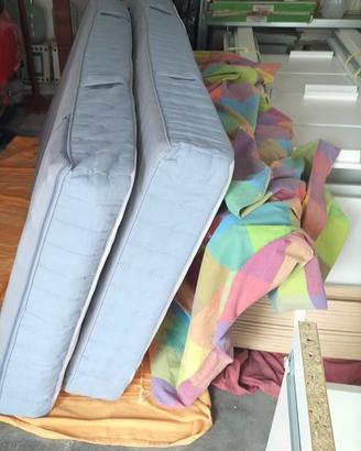 2 Letti IKEA BRIMNES con materasso