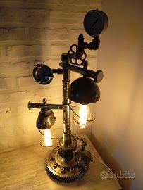 Lampada Steampunk -  Stile industriale 