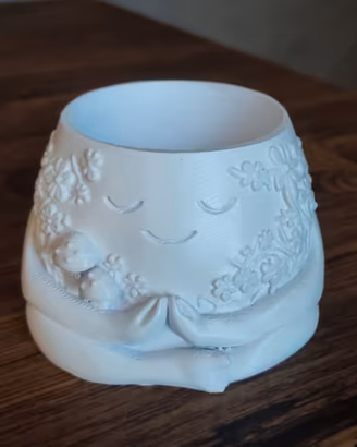 Vaso decorativo da dipingere | Il Bosco