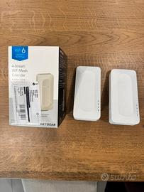 Netgear AX1600 wifi 6 repeater Mesh (coppia)