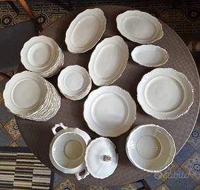 Mitterich Bavaria set piatti oro zecchino